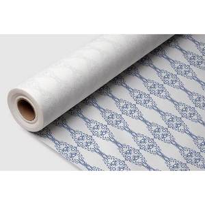 Rollo de Mantel Impreso Escorial Azul 1.20x25m, Paño de Limpieza Suave y Seco, B2B - Product Image 1