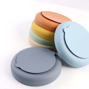 Ciotola per cani in Silicone elefante neve 10.5X10.5X3.5cm IPX5 impermeabile da viaggio esterno/interno 6 opzioni di colore 1 pezzo - Product Image 2