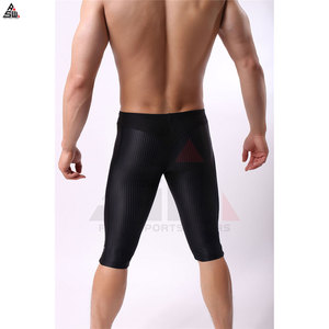 Shorts de compression pour hommes en gros, taille plus, 100% coton, uni, décontracté, sport, course à pied, salle de sport, fitness, séchage rapide, taille élastique - Product Image 2