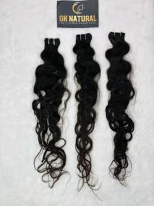 Las mejores extensiones de cabello rizado Virgen sin procesar Raw Indian Bundle Hair Black Women Extensiones de cabello humano - Product Image 2