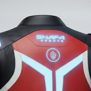 Chaquetas de Cuero para Motocicleta, Ropa de Carreras de Autos, Chaqueta de Cuero para Moto de Color Sólido, Estilo Único, Chaqueta de Cuero para Moto de Invierno - Product Image 5