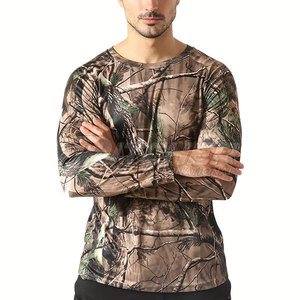 Camisas de Manga Larga para Caza de Invierno, Transpirables, de Alta Calidad, 100% Poliéster, Material Ligero y Cómodo - Product Image 2