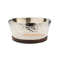 Meilleures ventes : Nouveau design classique et antique, seau à vin en acier inoxydable, écologique, capacité personnalisable, pour rafraîchir la bière