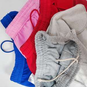 Premium Multi-Color <b>Men</b> <b>Shorts</b> Casual Summer Cotton <b>Shorts</b> <b>with</b> <b>Elastic</b> <b>Waist</b> Drawstring OEM Factory Wholesale Supplier - Product Image 5