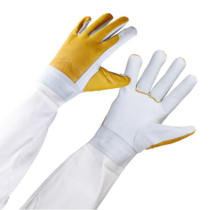 ถุงมือหนังสำหรับทำงานเลี้ยงผึ้งเพื่อความปลอดภัยในการทำงาน - Product Image 3