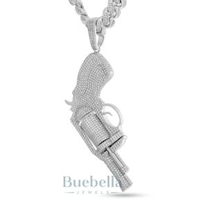 Collar de Plata de Ley 925 con colgante de diamante de moissanita blanco y negro para fiestas collar de cadenas finas - Product Image 5