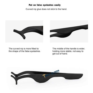 แหนบขนตาพลาสม่าสีดำแบบใหม่แหนบขนตาพลาสม่าแบบติดฉลากส่วนตัวดีไซน์แหนบขนตาพลาสม่าสีดำของคุณเอง - Product Image 5