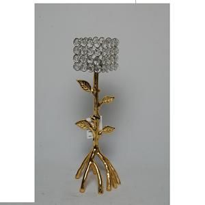 Candelabro de Lujo para Decoración del Hogar, Hotel, Bodas y Fiestas, con Acabado Brillante, Portavelas de Cristal con Cuentas - Product Image 6