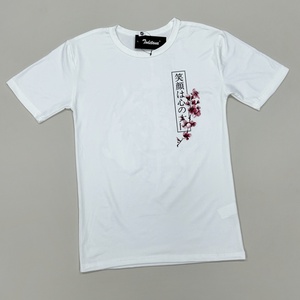 เสื้อยืดคุณภาพสูงขายส่ง ลายซากุระ ดาบญี่ปุ่น หยินหยาง ปลาคาร์ฟ  แบบยูนิเซ็กซ์ ผ้าโพลีเอสเตอร์ 100% สไตล์ลำลอง สตรีทแวร์ ขายส่งจำนวนมาก - Product Image 1