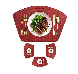 Tapis de salle à manger en cuir Design attrayant Tapis de café améliorés Tapis de cuisine à domicile Design élégant à la recherche du meilleur - Product Image 2