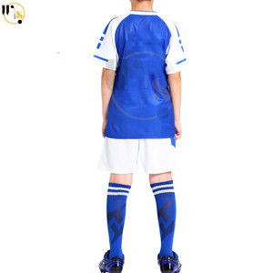 Uniformes de fútbol de algodón de alta calidad unisex, logotipo de equipo con nombre personalizado, ropa de fútbol al por mayor de la mejor calidad para jóvenes adultos, OEM - Product Image 2