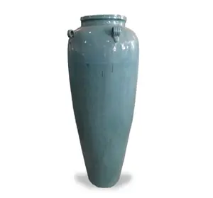 [Ruby Linh]- Wholesale Outdoor Pots and Planters -Giant Flower Pot Garden Ceramic Vases - Tall Plant Glazed Ceramic Pottery Urns