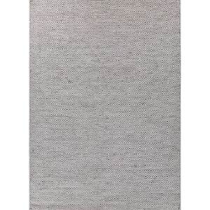 พรมขนสัตว์ทำมือ Abrash สีเทา-ดำ ลายเรขาคณิตแบบทอเรียบ สำหรับบ้าน รูปทรงสี่เหลี่ยมผืนผ้า ทางเดิน ADWP-13043 พรมข้างเตียง - Product Image 1