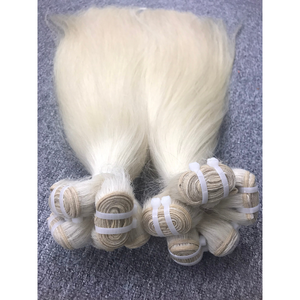 ผมมนุษย์สำหรับผู้หญิงสีดำมัดผมมนุษย์ผมตรงกระดูกสีสดจากเวียดนาม - Product Image 2