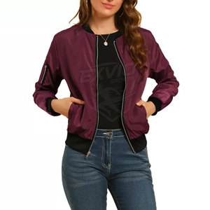 Service OEM Vestes Bomber pour Femmes Fabriquées au Pakistan Meilleur Prix Vestes Bomber pour Femmes de Haute Qualité - Product Image 2