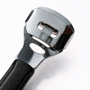 Râpe à pieds professionnelle en acier inoxydable double face pour éliminer les callosités, lime à pédicure portable antidérapante ergonomique - Product Image 2