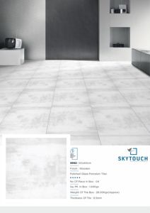 Indien Gujarat 600x600 600x1200 Série de bois rustique de haute qualité Carrelage émaillé au sol et au mur en porcelaine gris mat Carreaux de décoration intérieure en céramique antidérapante - Product Image 3