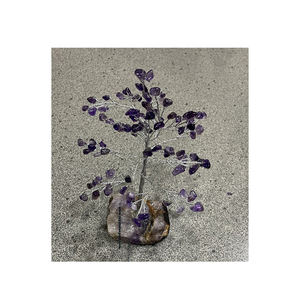 Vente en gros d'arbre de cristal à 7 chakras fait à la main de haute qualité Feng Shui Love Style avec base en grappe d'améthyste - Product Image 1