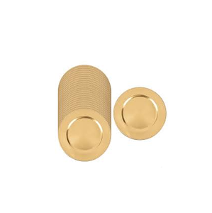 Ustensiles de cuisine en laiton rond poli brillant fait à la main Nouveau design pour le service de fête et le style décoratif Ins - Product Image 1