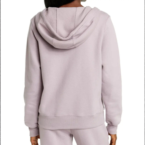 Nueva llegada de calidad superior Sudadera con capucha para mujer Nueva moda Cremallera frontal Sudadera con capucha Algodón Sudadera con capucha personalizada - Product Image 6