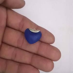 Super qualité Azurite ovale en forme de pierre pendentif personnaliser 925 en argent Sterling multicolore pendentif taille 8-15mm bijoux - Product Image 4