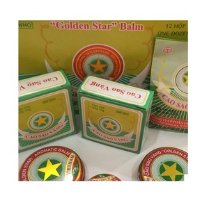 Produit phare : Baume aromatique Cao Sao Vang 100% véritable étoile d'or du Vietnam - Product Image 6