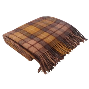 Manta de lana natural Buchanan de calidad estándar Ropa de cama cómoda, duradera y duradera - Product Image 4