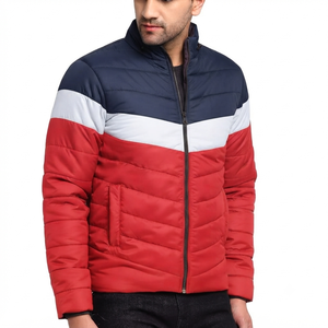 Best Quality Men's On-Trend Winter Puffer Jacket Lightweight Long Sleeves Customizable Stand Collar New Fashion Design-for Bulk - Product Image 2
