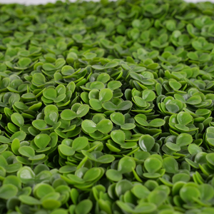 UV bảo vệ nhân tạo gỗ Hoàng Dương cỏ hàng rào Mat tấm 62*62cm màu xanh lá cây Tường Vườn đồ trang trí nội thất chống UV lá làm bằng nhựa - Product Image 5