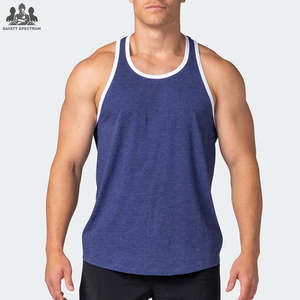 Débardeur de sport décontracté pour homme, musculation, coupe ajustée, sans manches, respirant, séchage rapide, design personnalisé, usine OEM, logo personnalisé - Product Image 1