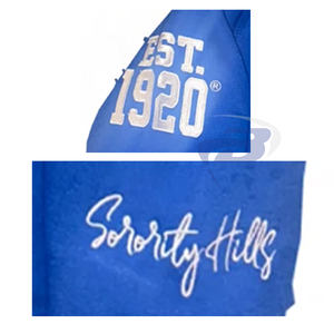 เสื้อสเวตเชิ้ตซีต้า ฟาย เบต้า แบบยูนิเซ็กซ์ พรีเมียม คอซิป 1/4  ผ้าโพลีเอสเตอร์/คอตตอน  ผ้าฟลีซ  ปักโลโก้  ออกแบบโลโก้ตามสั่ง - Product Image 3