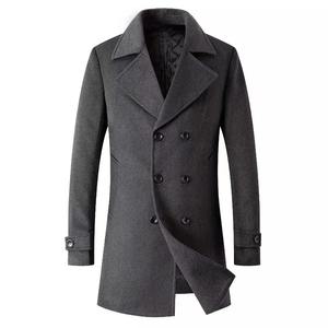 Vente en gros Offre Spéciale tout nouveau manteau de laine russe soviétique noir long historique 1800e manteaux pour hommes - Product Image 1