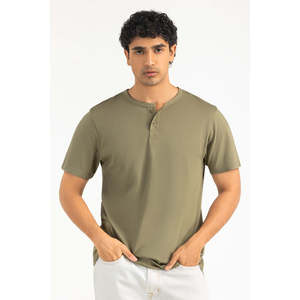 Camiseta de punto oversize de diseño liso y corte regular, compresión MN-TS-SS26-014-B, teñido liso con serigrafía - Product Image 1