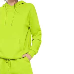 Otoño Invierno mujer chándal largo manga larga cuello redondo pulóver Top + cordón largo Jogging pantalones dos conjuntos - Product Image 6