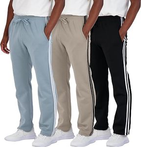 Pantalon en toile décontracté pour homme, coupe droite, taille mi-haute, personnalisable avec logo, éco-responsable, le plus vendu - Product Image 2