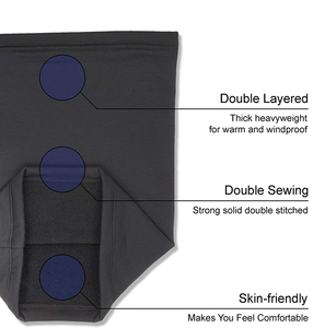 Cache-cou avec logo personnalisé pour l'extérieur, cache-cou pour masque de ski, couvre-visage d'hiver, pour moto, cyclisme, course, usage quotidien, tissu caractéristique commune - Product Image 2