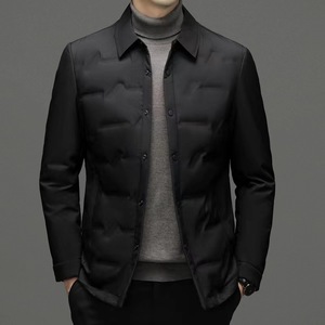 Veste d'hiver matelassée pour homme en softshell imperméable de qualité supérieure 2025, coupe-vent, respirante, écologique, OEM - Product Image 3
