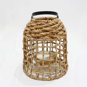 Boîte de rangement multifonction en jacinthe d'eau tissée Organisateur écologique fait à la main pour un usage domestique - Product Image 2