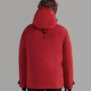 Veste polaire épaisse et chaude tendance de haute qualité pour hommes, manteau d'hiver, veste en duvet à col montant personnalisée pour hommes, OEM ODM - Product Image 2