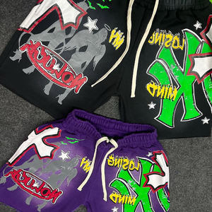 Shorts de bain pour homme personnalisés, taille mi-haute, design vintage personnalisé, uni, 100% coton, séchage rapide, respirant, anti-froissement, imprimé à l'écran - Product Image 6