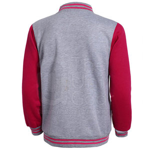 Veste universitaire décontractée en coton 100% de qualité supérieure pour hommes, style streetwear, col montant, vente en gros - Product Image 3