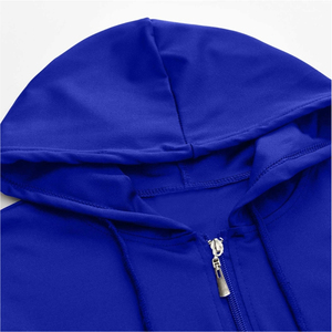 ชุดวอร์มสำหรับผู้หญิงชุดวอร์มสำหรับวิ่งจ๊อกกิ้งชุดวอร์มลำลองสำหรับผู้หญิงทำจากผ้าฝ้าย100% - Product Image 4