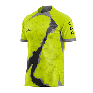 Uniformes Deportivos Personalizados con Logotipo, Camisetas de Fútbol, Camisetas de Fútbol con Protección UV y Absorción de Humedad, Cuello en V, Personalización para Equipos - Product Image 2