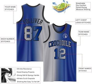 Ensemble de maillots de basket-ball réversibles de haute qualité pour hommes, imprimés sur mesure, vêtements de sport respirants, conception d'équipe propre - Product Image 6