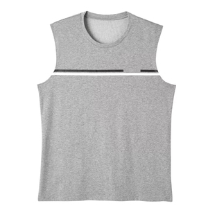 Vente en gros Hommes Athlétique Gym Débardeur Polyester Musculation Workout Fitness Chemises Capuche Solide Stringer Conception Technique Lavée - Product Image 5