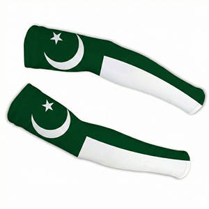 Manchon de bras personnalisé imprimé Grip Tech, garantie anti-glissement, compression, protection UV, course à pied, cyclisme, golf - Product Image 1