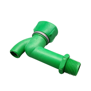 Modern Design Square Cap <b>Wall</b> Mounted Water Saver ABS Bibcock Plastic Water Faucet - Product Image 6