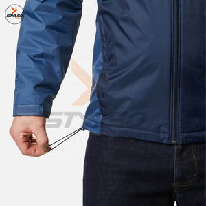 Wholesale Blank Custom <b>Pullover</b> Windbreaker <b>Men's</b> Hooded Side-zip with Pockets Windbreaker <b>Jacket</b> for <b>Men's</b> Windbreaker <b>Jackets</b> - Product Image 5