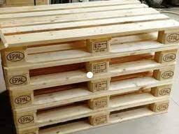Paletas de madera Epal/Euro Pine 1200x800mm/Paletas de madera EPAL bastante usadas y nuevas/Euro - Product Image 5