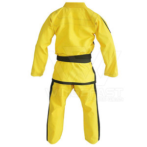 ชุดคาราเต้ผ้าฝ้ายแท้ 100% ทนทาน สำหรับฝึกซ้อมผู้ใหญ่ ดีไซน์ใหม่ล่าสุด สวมใส่สบาย ระบายอากาศได้ดี แห้งเร็ว ปรับแต่งได้ - Product Image 3